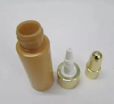 30 шт. 6 мл Золотая пластиковая бутылка косметическая для крема|cream bottle|packing bottlesbottle