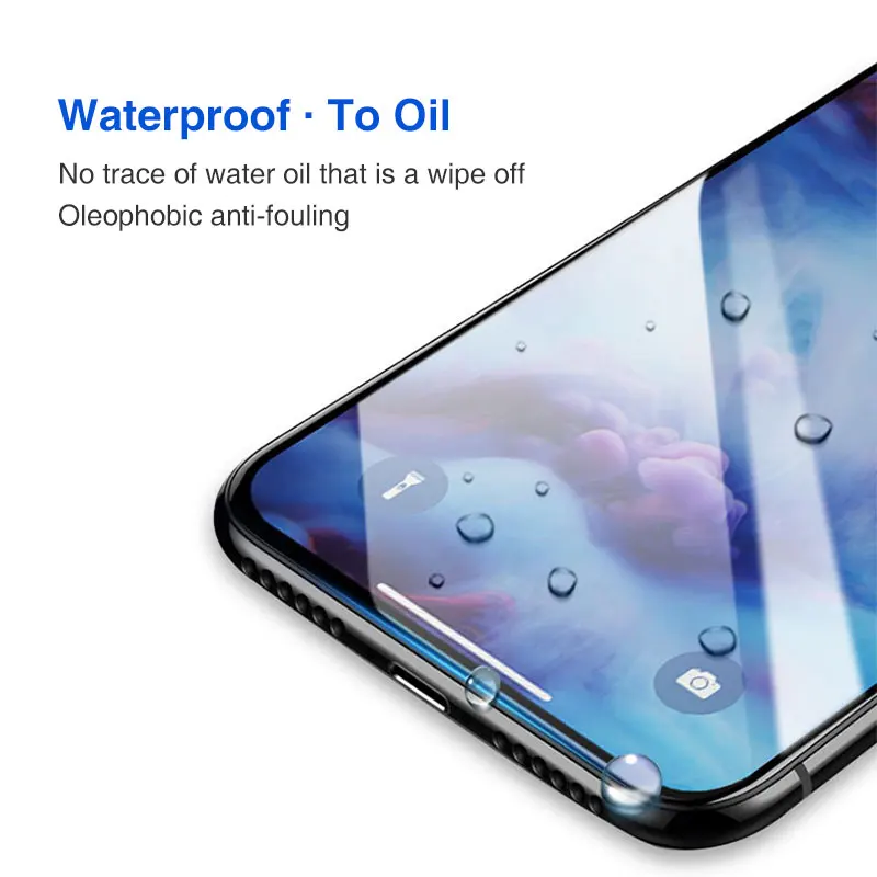 Закаленное стекло 10D для iPhone защиты экрана с полным покрытием X 7 8 6 Plus 6s XR XS Max |