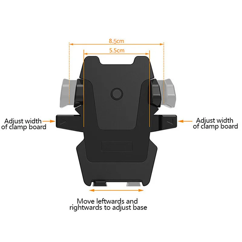 Регулируемый сотовый телефон Автомобильный держатель с автоматической