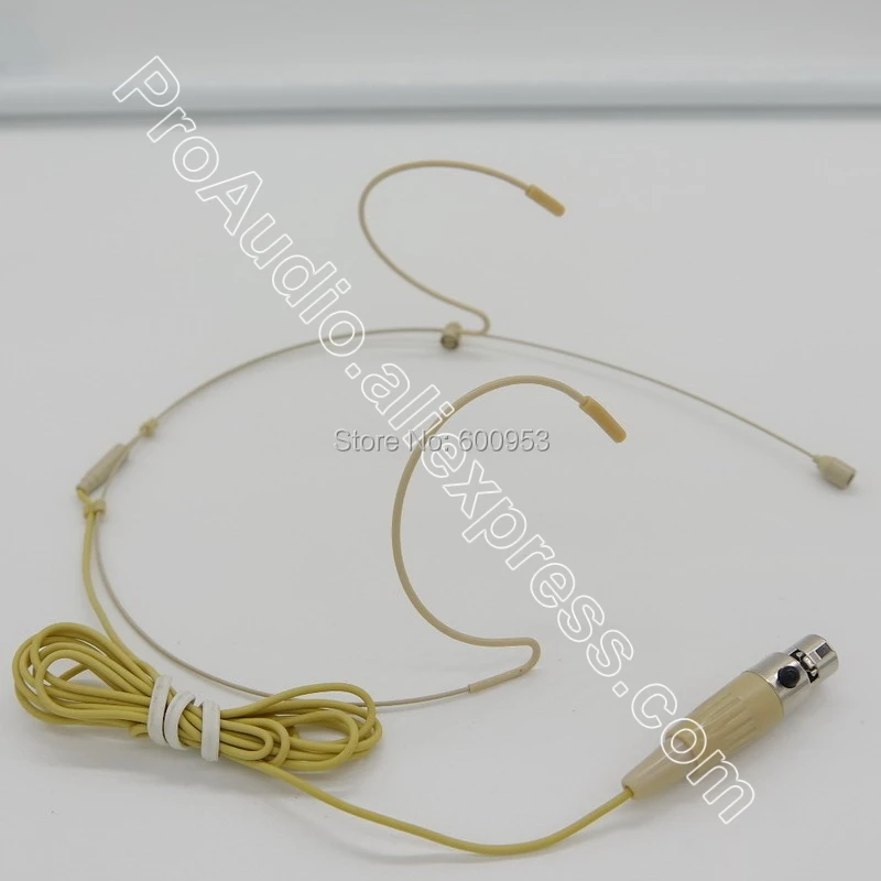 Настоящие фотографии! всенаправленная бежевая мини гарнитура с крючком микрофон