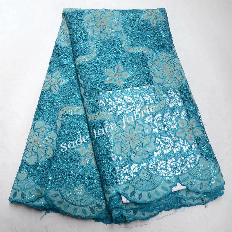 beautiful pink french lace guipure cord fabric mix swiss cotton fabrics with sequins for wedding QG628 | Дом и сад
