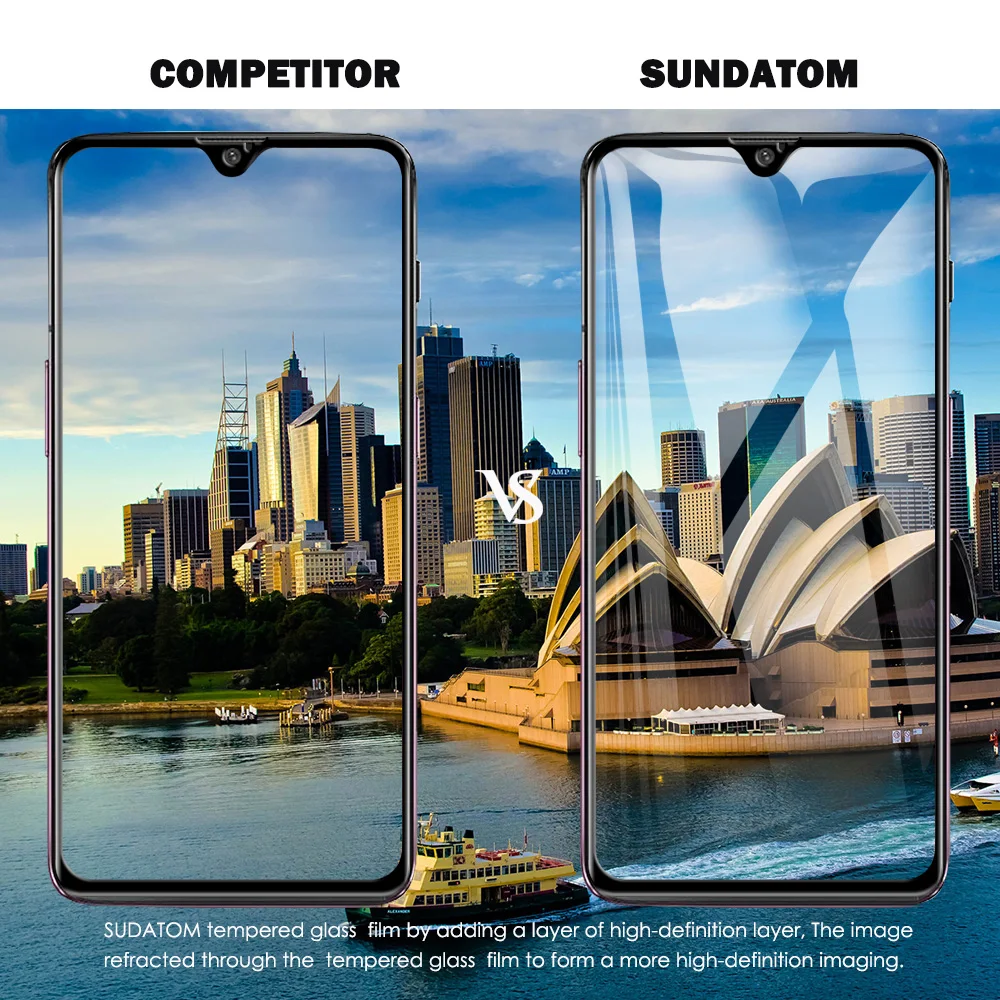 One Plus 6 T Защитная пленка для экрана из закаленного стекла с полным покрытием 3D Edge