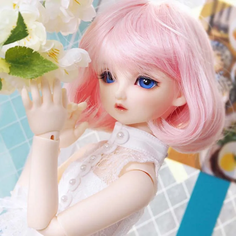 Шарнирная кукла 1/3 BJD/SD модная шарнирная Nano со стеклянными глазами для маленьких