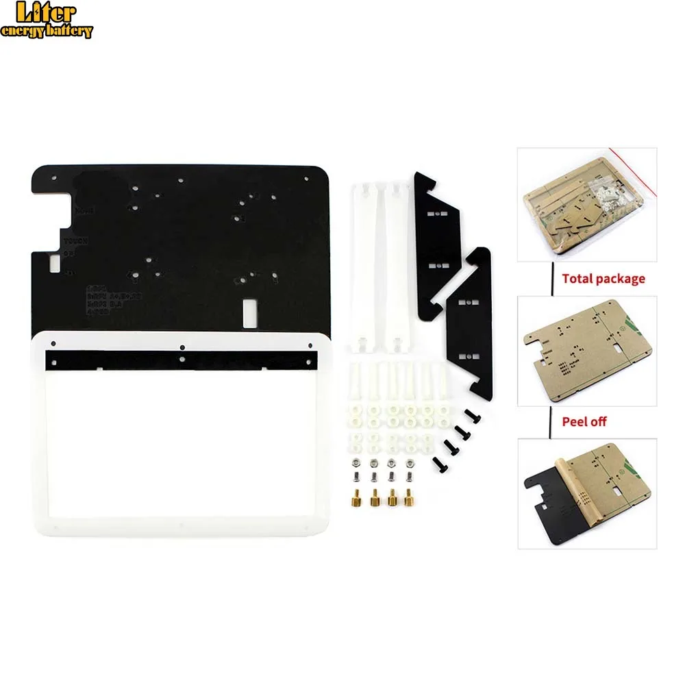 High Quality Bicolor Case for Raspberry Pi 7inch LCD includes bicolor case and bottom holder For RPi HDMI | Компьютеры и офис