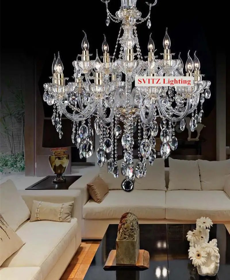 Фото Milan traditional crystal chandelier lighting for church villa big Villa hotel bedroom led candle chandeliers Освещение Milan traditional crystal chandelier lighting for church villa big Villa hotel bedroom led candle chandeliers Освещение