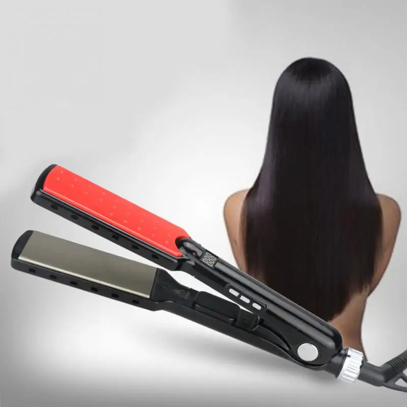 Контроль температуры Керамика выпрямитель для волос цифровой светодиодный