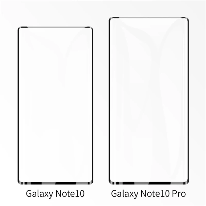 Полный Клей полное покрытие стекло для samsung Galaxy Note 10 Защитная пленка экрана Pro