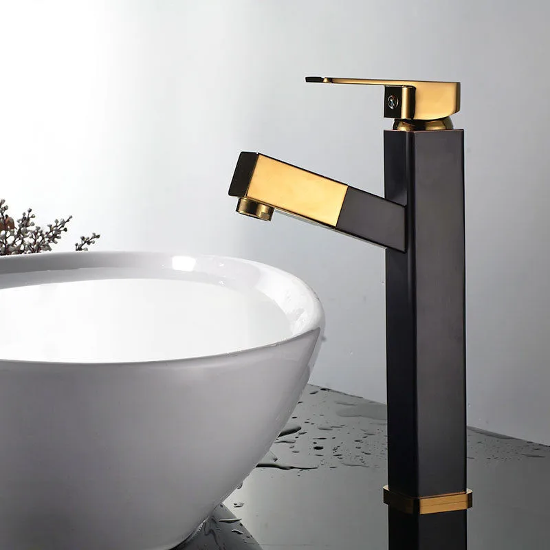 

Bathroom Basin Faucet Brass Basin Faucet Pull Out Gold Sink Mixer Tap Hot and Cold Toilet Sink Water Tap Wash Basin Hair Faucet