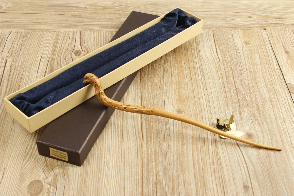 

Новая качественная волшебная палочка люкс COS Viktor Krum волшебная палочка HP с подарочной упаковкой бесплатный билет на поезд