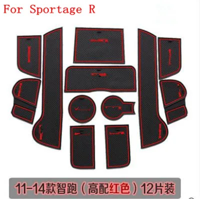 Резиновый противоскользящий 3d автомобильный коврик для KIA Sportage R 2011 --- 2018