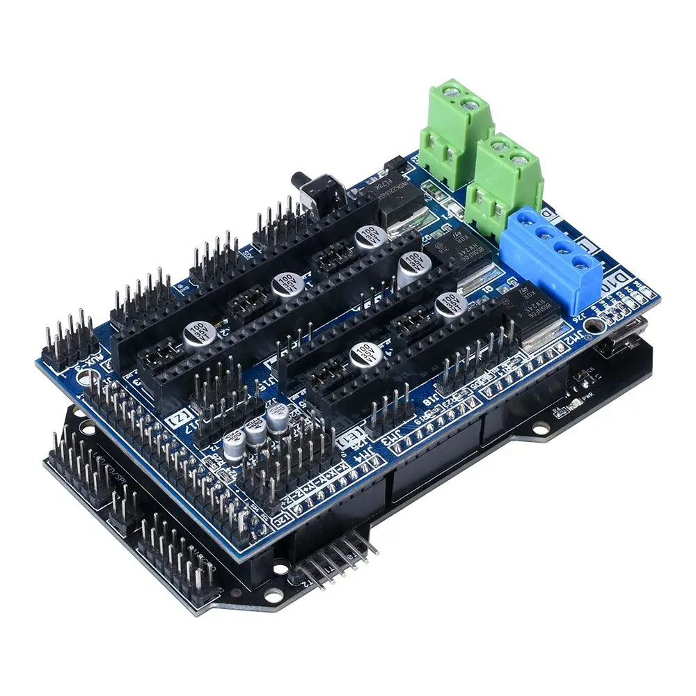Материнская плата BIGTREETECH Ramps 1 6 plus и Clone RE ARM 32 бит с драйвером TMC2130 TMC2100 TMC2208 DRV8825 для