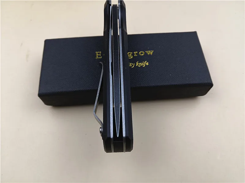 Eafengrow EF72 D2 вымытое лезвие G10 ручка шариковый подшипник Флиппер складной карманный нож для выживания охотничий инструмент для повседневного использования кухонный нож