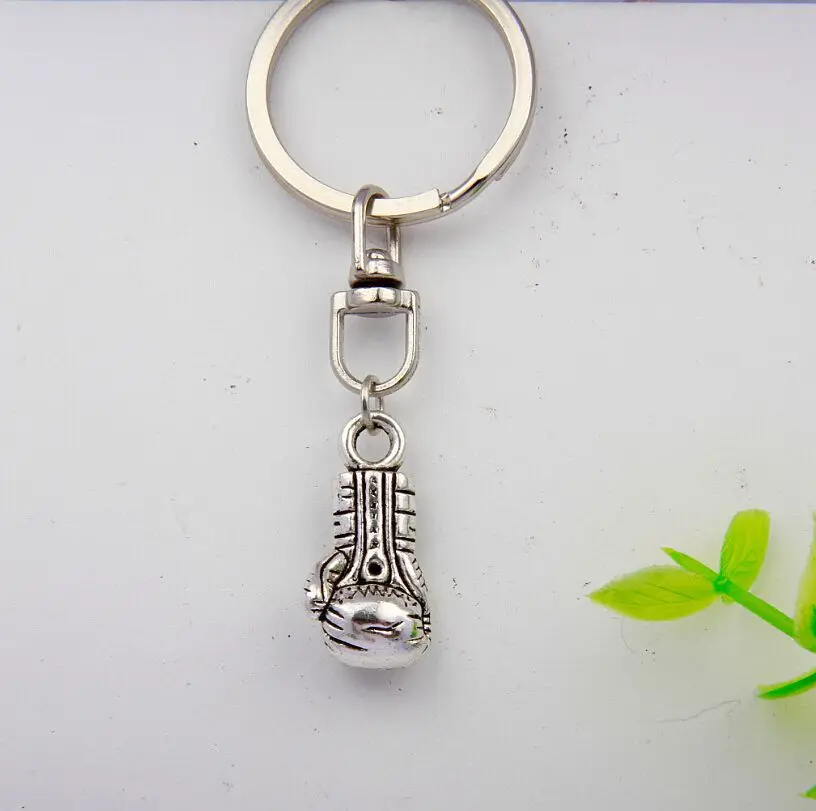 50 шт./лот хит продаж модные ювелирные изделия винтажные серебряные боксерские