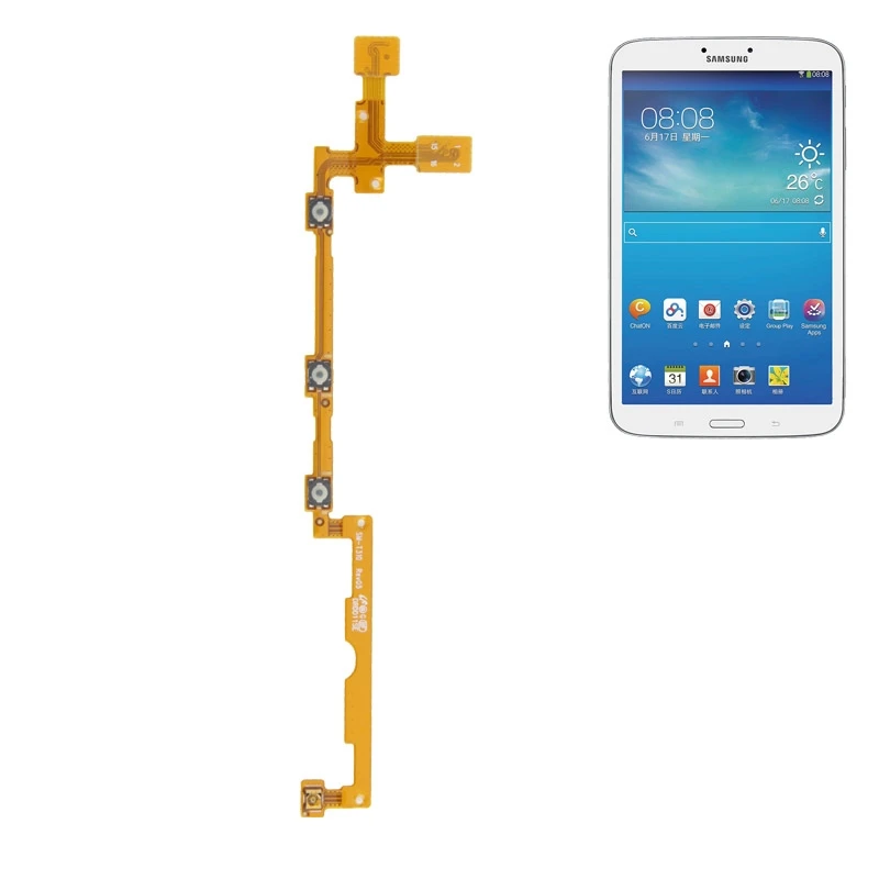 

IPartsBuy Кнопка питания гибкий кабель для Galaxy T310