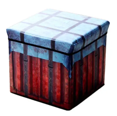 30cm Big Size PUBG Airdrop Supply Box Storage Small Seat Cosplay Prop Toy Can Fold | Action Figures
