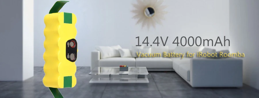ELEOPTION 14,4 В 4500 мА/ч, Батарея пакет для iRobot Roomba 560 530 510 562 550 570 500 581 610 620 630 650 780 532 770 760 860 870