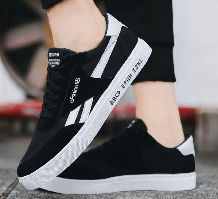 Explosion Summer Breathable Small White Shoes Men's Casual Trend Color Matching Student Canvas | Обувь