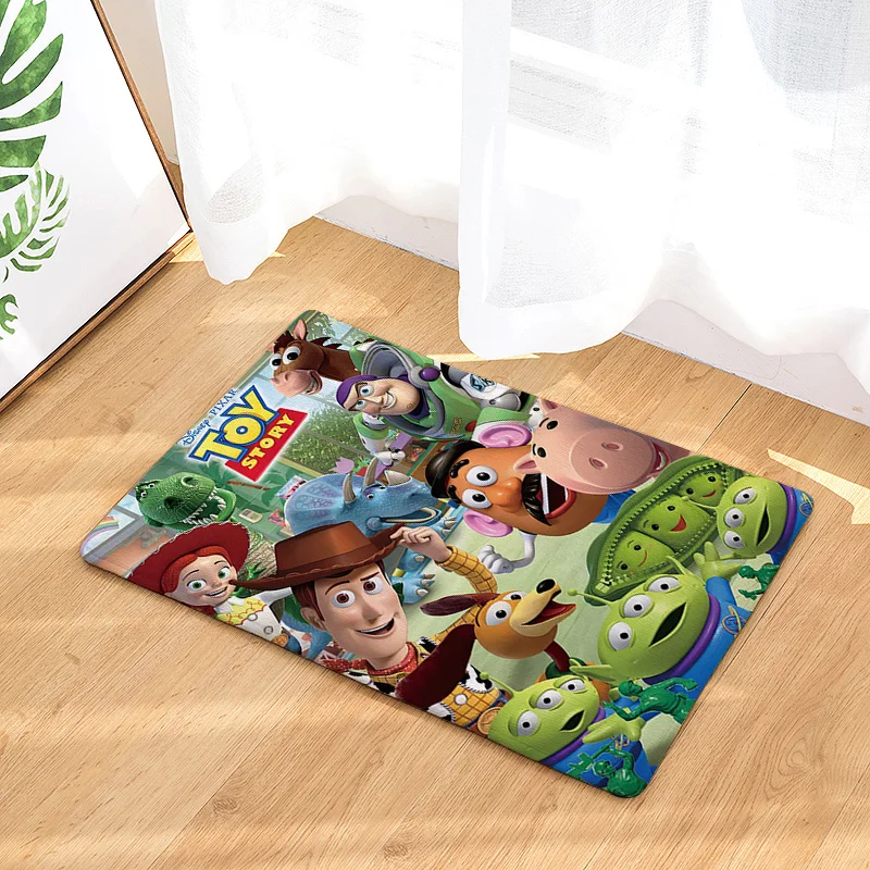 see chart IVYYE Woody Buzz индивидуальный коврик с рисунком из аниме украшения для дома ковры мультяшный коврик для спальни коврики для ванной плюшевые коврики коврик для двери Новинка - Цвет: see chart