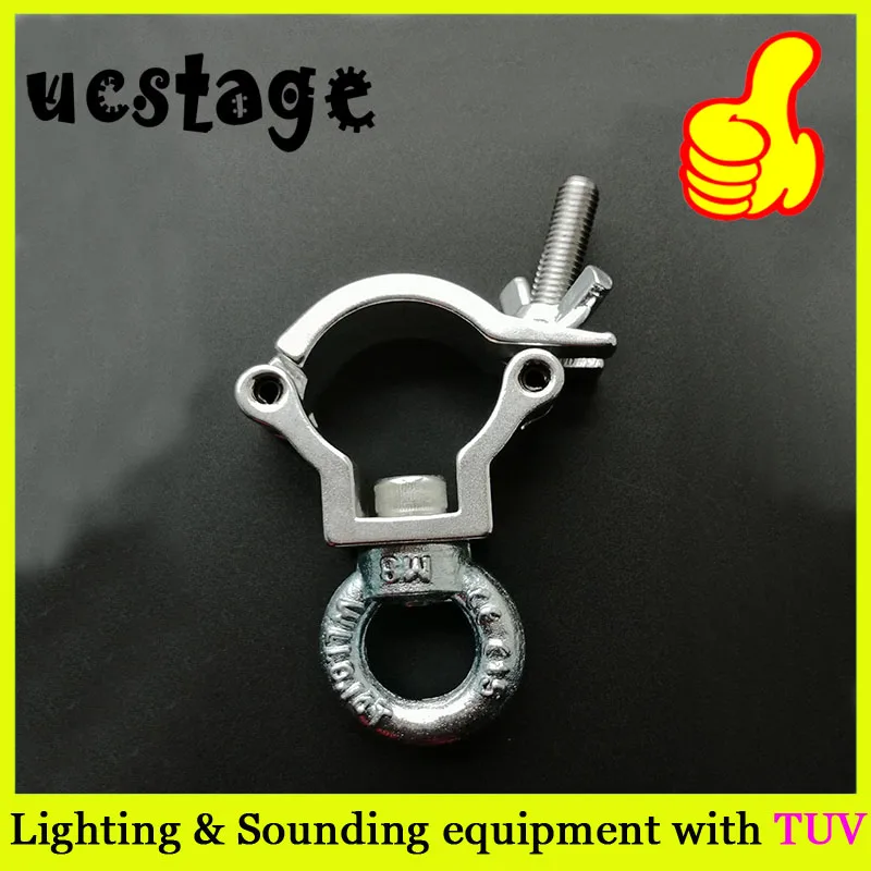 

5PCS JR Eye Clamp Coupler For 32-35mm Truss With Eye Bold And Max 75KG Loading