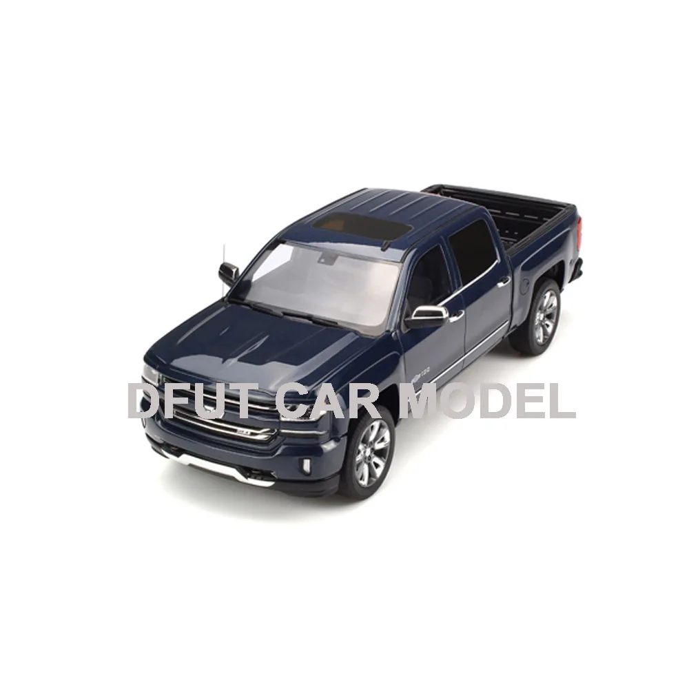 1:18 игрушечные автомобили из сплава Silverado 2018 модель автомобиля Детские
