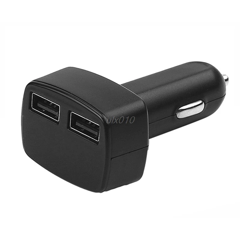 Автомобильное зарядное устройство с двойным USB портом светодиодный индикатор