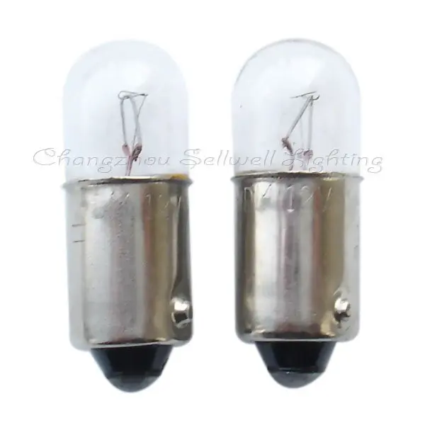 Новинка миниатюрные лампы для освещения Ba9s T10x25 12 В 5 Вт A208|miniature light bulb|miniature bulbminiature