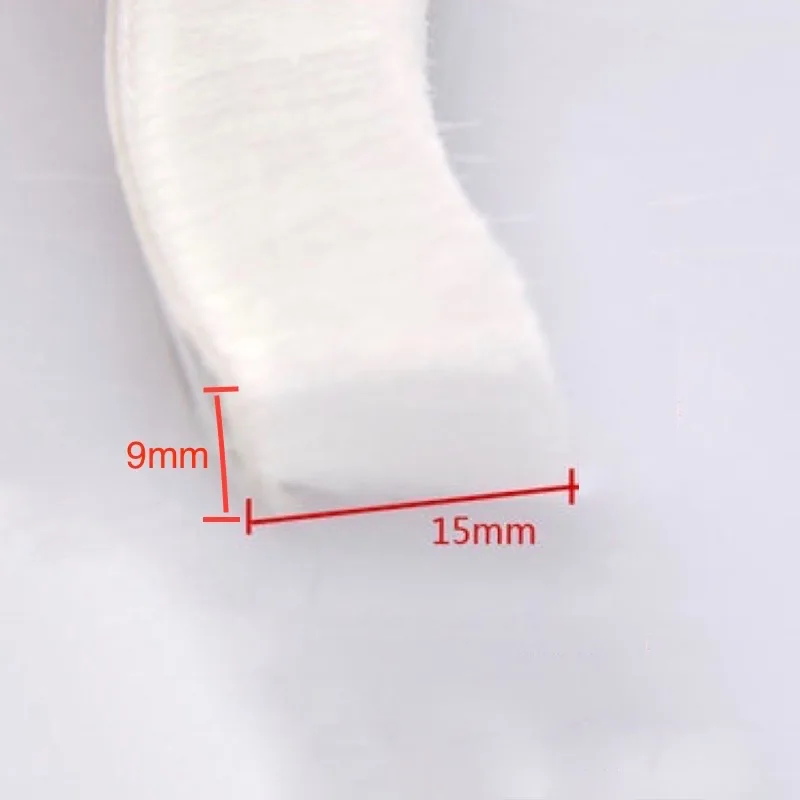Самоклеящаяся уплотнительная лента для окон и раздвижных дверей 9x15 мм мм|brush seal
