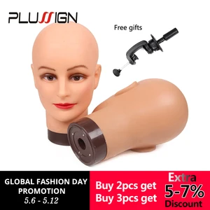 Голова-манекен женский, 20 дюймов, с зажимом для парика