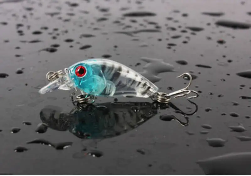 

9pcs Topwater Fishing Lures 4.5cm/9g Rock Baits Minnow Crank baits Swimbait Floating Fish Tackle w/ Treble Hooks weihefishing