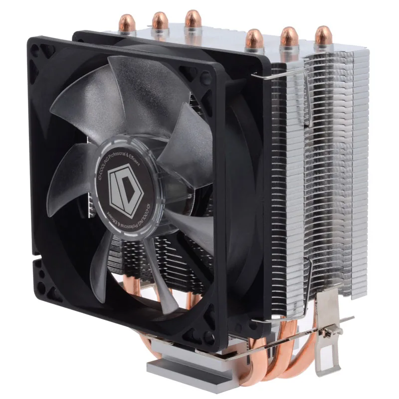 ID-COOLING SE-903 кулер для процессора 3 тепловые трубки тихий светодиодный вентилятор
