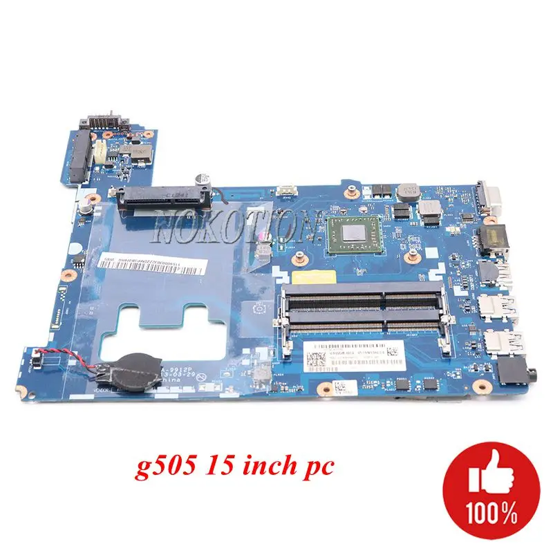 Материнская плата NOKOTION VAWG GB для ноутбука Lenovo G505 материнская 15 6 дюймов DDR3|main
