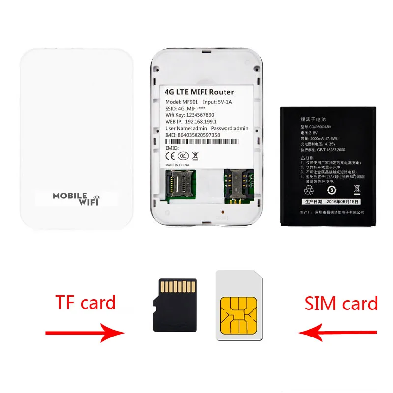 Wi Fi роутер TIANJIE 150 Мбит/с 3G + 4G LTE|Беспроводные роутеры| |