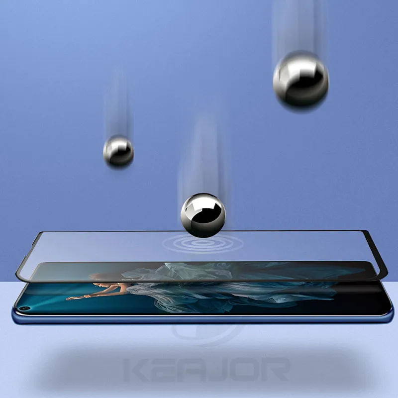 Keajor Glass For Huawei Honor 20 Pro Tempered lite Full Cover Film Screen Protector On Honor20 20Pro | Мобильные телефоны и