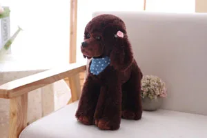 like pic BOLAFYNIA детские плюшевые игрушки пуделя для маленьких детей игрушка на день рождения, Рождество подарок - Цвет: like pic