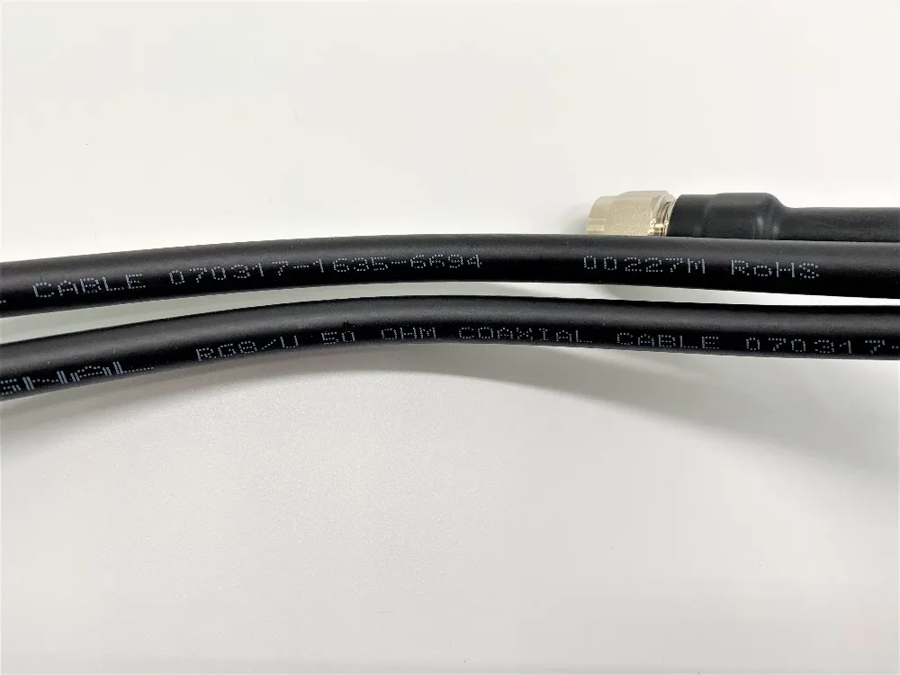 Коаксиальный кабель 50ohm RG8U 50-7 с разъемом N-male 3 м низкие потери для базовой