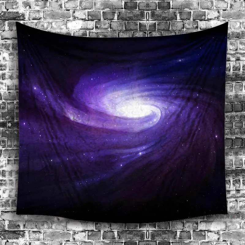 Boho Galaxy гобелен 3D печатных космического пространства пейзаж темно ковер