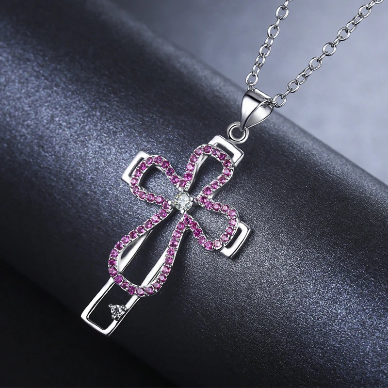 MDEAN White Gold Color Jewelry AAA Zircon Fashion Wedding Necklace Pendants For Women MSN039 | Украшения и аксессуары
