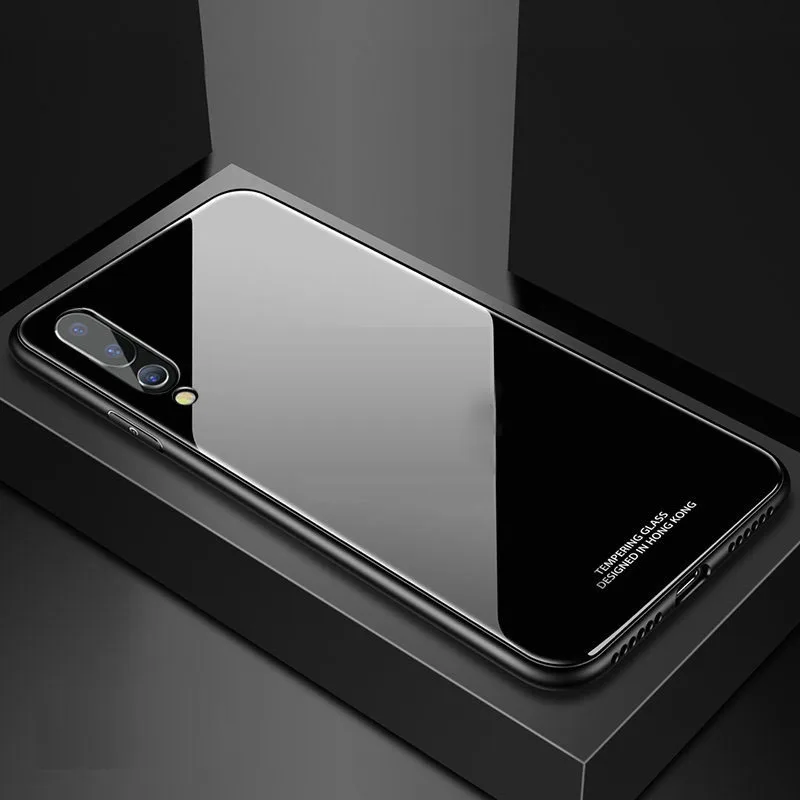 Роскошный стеклянный зеркальный чехол SemgCeKen для huawei p20 pro lite p20pro p 20, силиконовый тонкий жесткий чехол для телефона etui