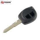 YIQIXIN 10 шт.лот 2 кнопки пульт дистанционного управления автомобильный брелок оболочки заменить для Suzuki Grand Vitara Swift Ignis SX4 лезвие HU133R