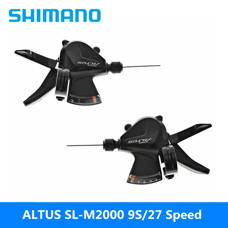 SHIMANO ALTUS SL M2000 Новый палец горный велосипед 9/27 скорость Сплит Трансмиссия черный