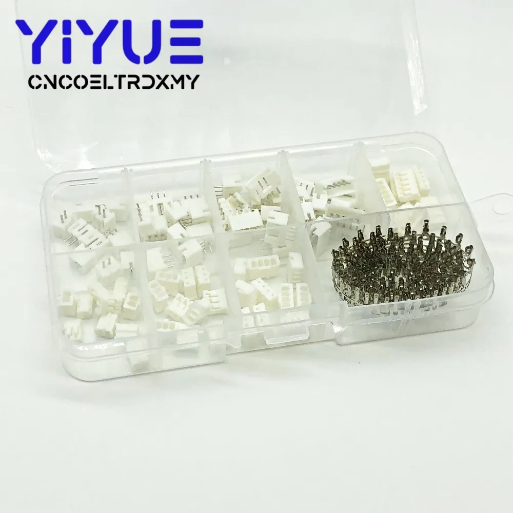 220 шт. PH2.0 2p 3p 4p 5pin 2,0 мм Шаг клеммный комплект/корпус/контактный разъем JST соединитель провода соединители адаптер комплекты ph