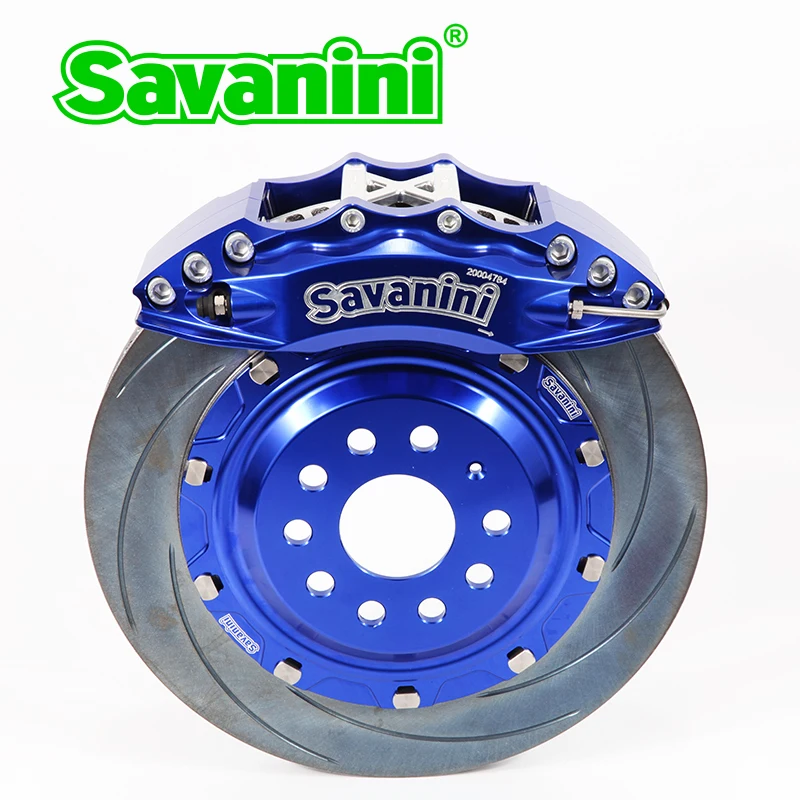 Бренд SAVANINI большой 4/6 поршневой тормозной суппорт набор для VW Golf 6/7 GTI Sciocco Ocativa PQ35 PQ46 MQB алюминиевые передние колеса 355