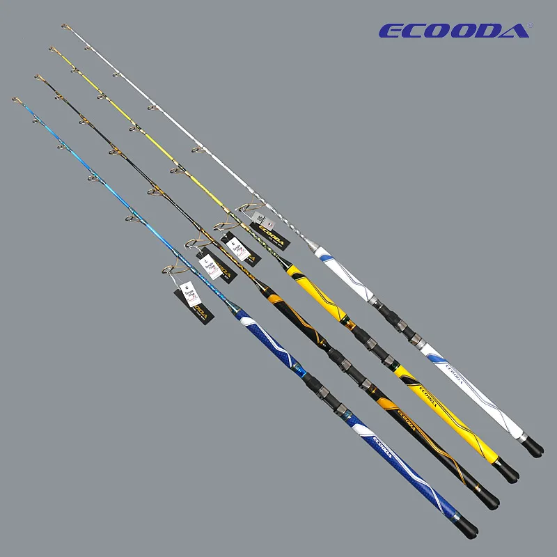 Бесплатная доставка удочка для лодки ECOODA CHEETAH II jigging ECJ 1 52 70 м 150 г 500 Япония FUJI SIC GOLD