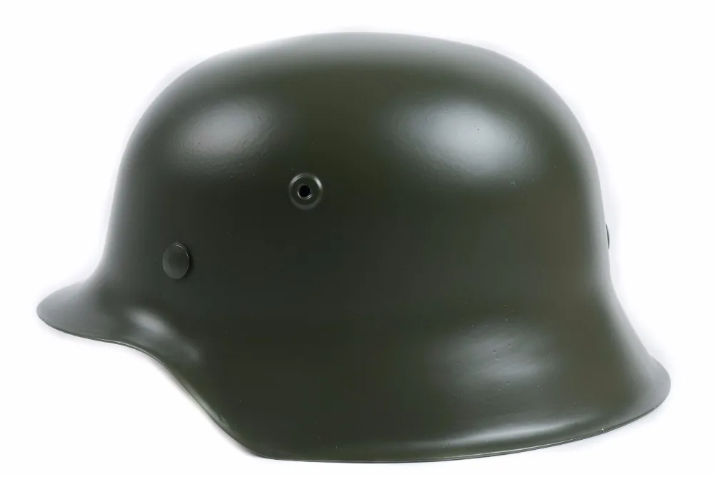 Немецкая Элитная армия WW2 M42 M1942 шлем из стали зеленый|Аксессуары для костюмов| |