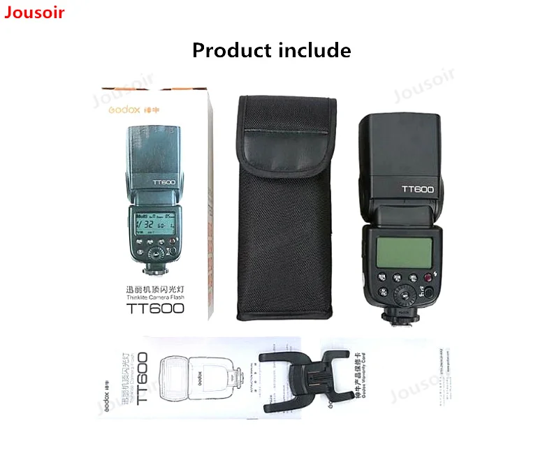 Вспышка Godox TT600 универсальная высокоскоростная синхронная 2 4g Беспроводная GN60