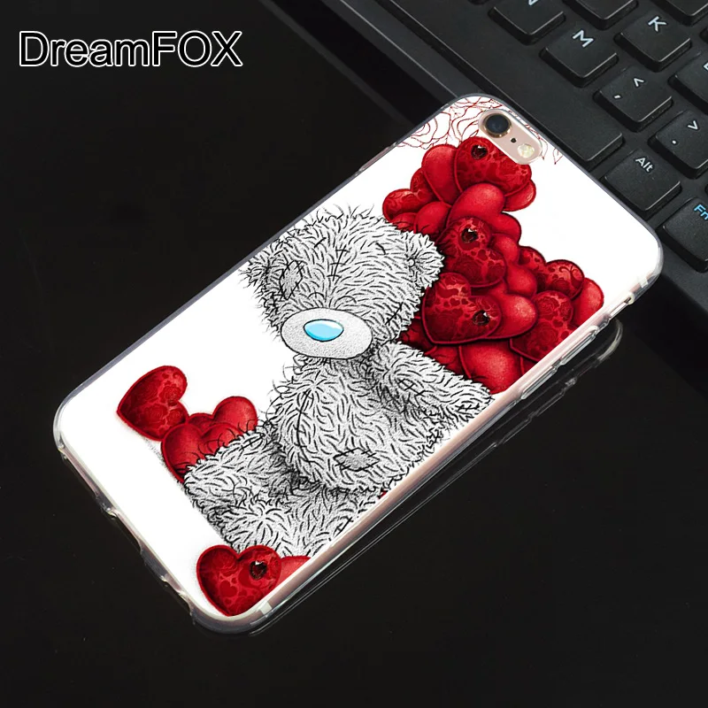M206 Cute Teddy Bear Soft TPU Silicone Case Cover For Apple iPhone 11 Pro X XR XS Max 8 7 6 6S Plus 5 5S SE 5C 4 4S |