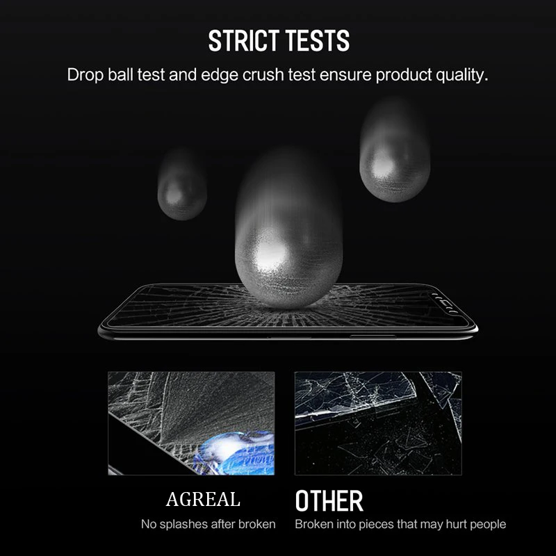 Закаленное стекло RONICAN для iPhone XS с защитой от синего света высокопрозрачное