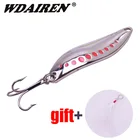 1 шт. металлический крючок с перьями VIB Серебряная Лейка Непоседа блесны ложка рыболовные твердые приманки ночные рыболовные снасти 10 г 15 г 20 г рыболовные приманки