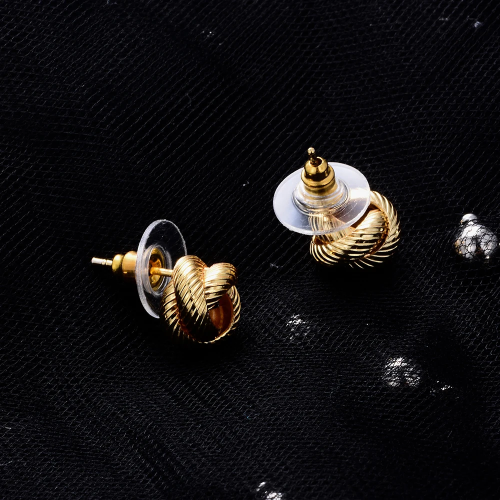 WANDO/оптовая продажа маленькие серьги для детей/девочек/маленьких женщин золотого