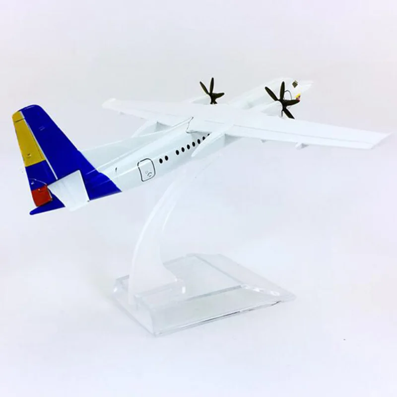 16 см 1:400 Колумбия Satena FK50 модель AVIANCA Airlines с базовым металлическим сплавом самолет